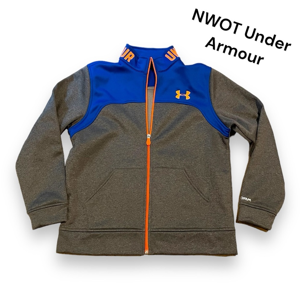NWOT Under Armour Full Zip Fleece Jacket